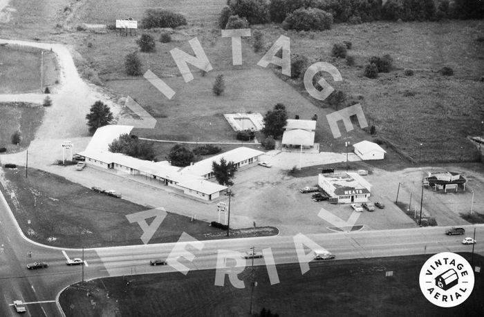 Southlawn Motel - 1982 Aerial (newer photo)